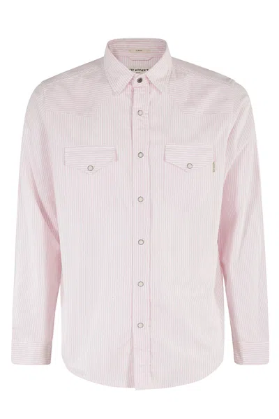 Roy Rogers Martin Oxford Texana In White Pink