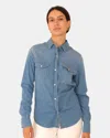 Roy Rogers Roy Roger's - Long Sleeve Shirts Blue