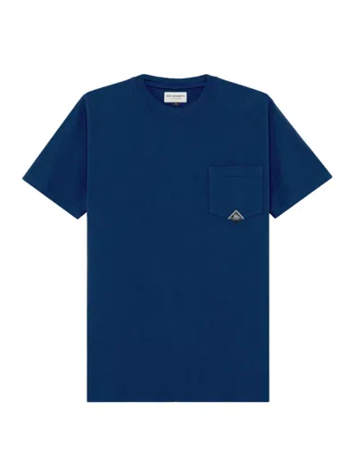 Roy Rogers Roy Roger's Classic Men's Navy Mini Tee In Blue