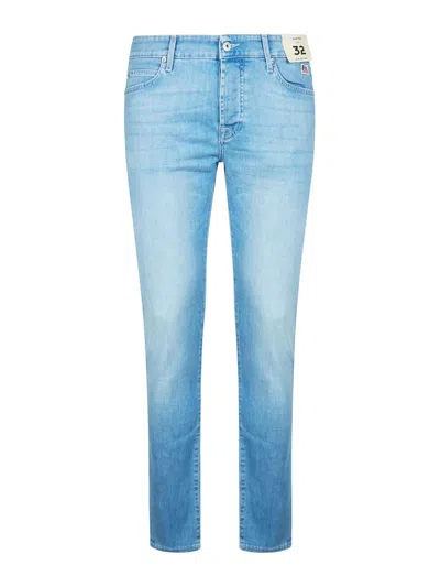 Roy Rogers Roy Roger's Contemporary Fit Denim Jeans For Men In Blue