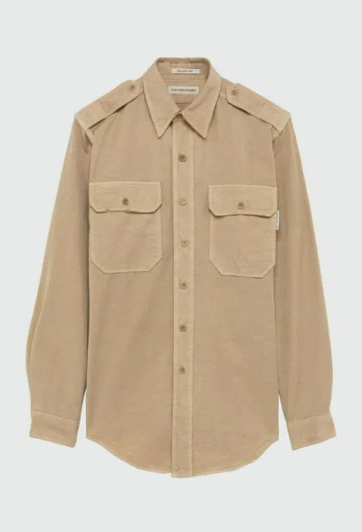 Roy Rogers Roy Roger's Eva X Roy Roger's Military Shirt In Neutral