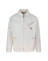 Roy Rogers Giacca Worker Canvas In Toni Neutri