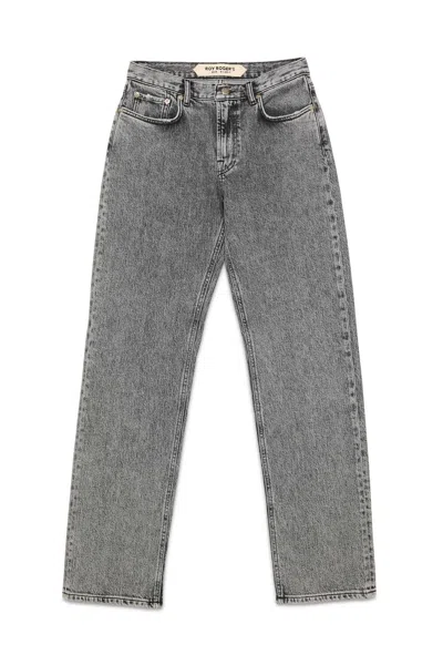 Roy Rogers Roy Roger's Jeans Black In Nero Neri E Grigi