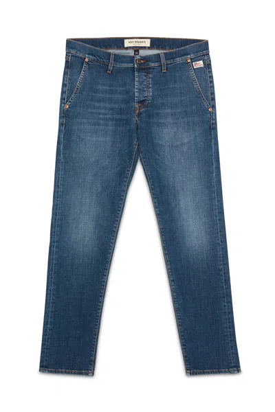 Roy Rogers Roy Roger's Jeans Blu In Blu Blu E Verdi