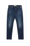 Roy Rogers Dark Wash Denim With American Pocket In Blu Blu E Verdi