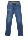 Roy Rogers Blue Cotton Jeans In Blu Blu E Verdi