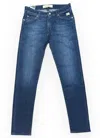 Roy Rogers Blue Cotton Jeans In Navy