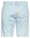 Roy Rogers Roÿ Roger's Man Denim Shorts Blue Size 30 Cotton In Blue
