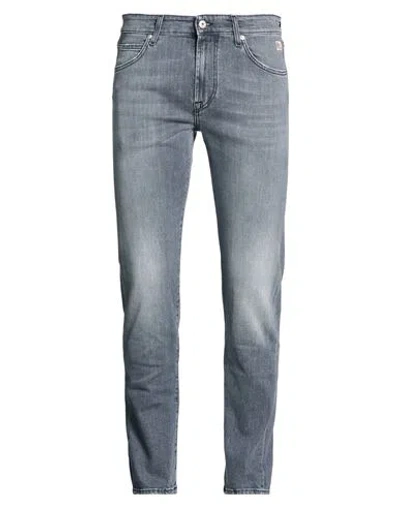 Roy Rogers Roÿ Roger's Man Jeans Black Size 33 Cotton, Elastane In Blue