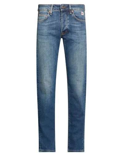 Roy Rogers Roÿ Roger's Man Jeans Blue Size 28 Cotton, Rubber