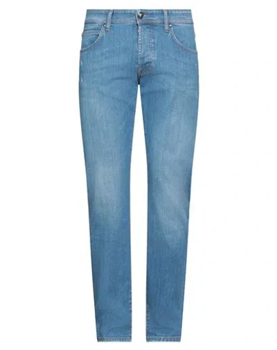 Roy Rogers Roÿ Roger's Man Jeans Blue Size 29 Cotton, Polyester, Rubber