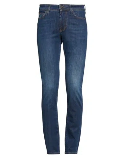 Roy Rogers Roÿ Roger's Man Jeans Blue Size 31 Cotton, Elastane