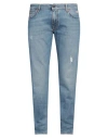 Roy Rogers Roÿ Roger's Man Jeans Blue Size 32 Cotton, Rubber In Blue