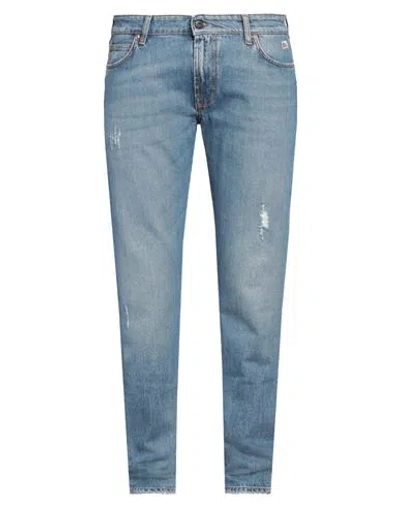 Roy Rogers Roÿ Roger's Man Jeans Blue Size 32 Cotton, Rubber