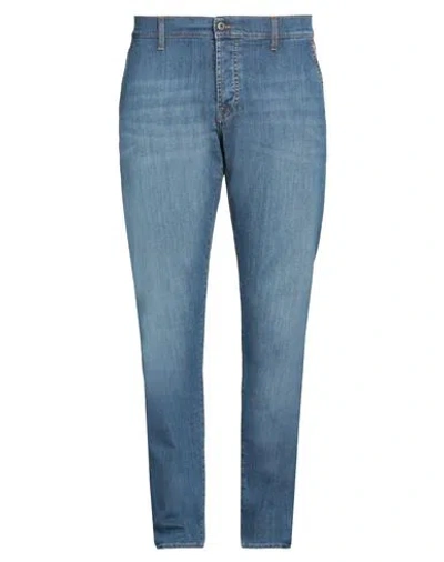 ROY ROGERS ROŸ ROGER'S MAN JEANS BLUE SIZE 33 COTTON, ELASTANE