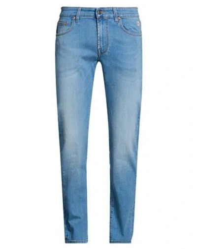 Roy Rogers Roÿ Roger's Man Jeans Blue Size 33 Cotton, Elastane