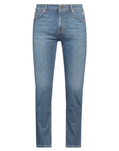 Roy Rogers Roÿ Roger's Man Jeans Blue Size 33 Cotton, Elastomultiester, Natural Rubber