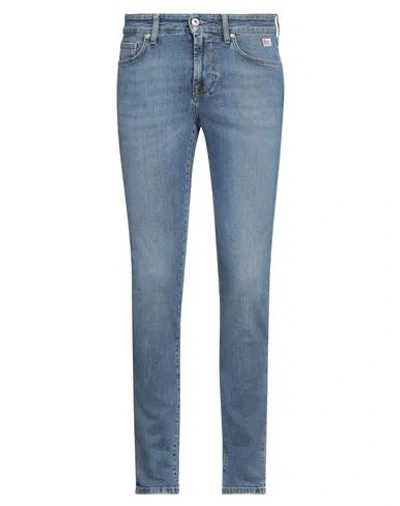Roy Rogers Roÿ Roger's Man Jeans Blue Size 34 Cotton, Elastane