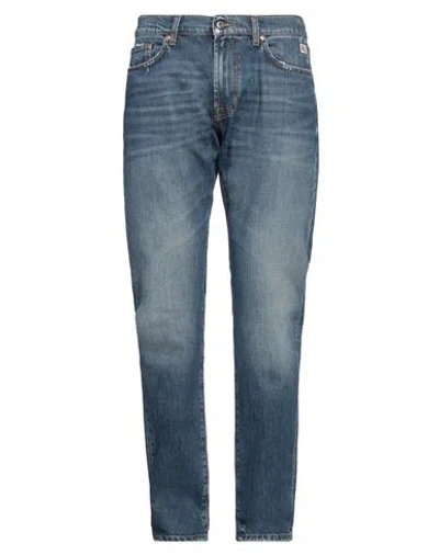Roy Rogers Roÿ Roger's Man Jeans Blue Size 34 Cotton, Rubber