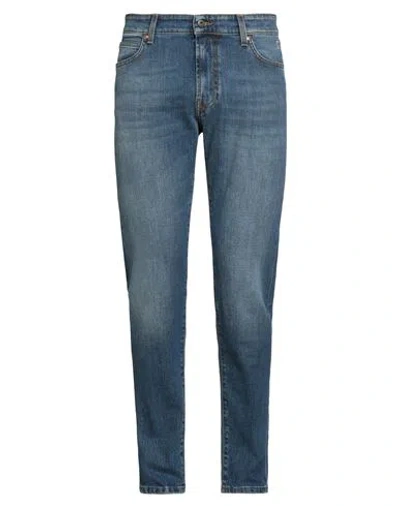 Roy Rogers Roÿ Roger's Man Jeans Blue Size 38 Cotton, Elastane
