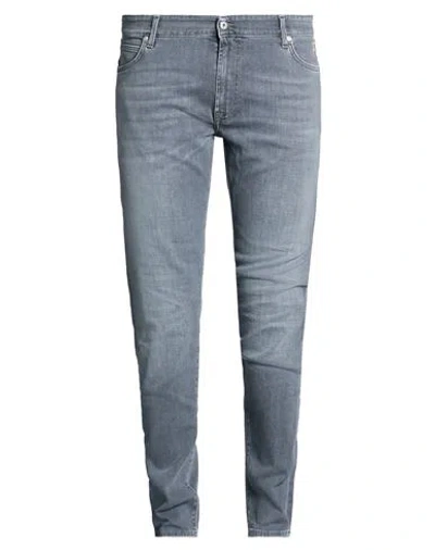 Roy Rogers Roÿ Roger's Man Jeans Grey Size 42 Cotton, Polyester, Elastane In Blue