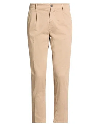 Roy Rogers Roÿ Roger's Man Pants Beige Size 30 Cotton, Elastane In Neutral