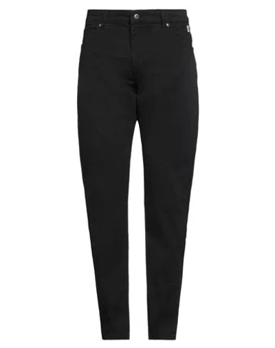 ROY ROGERS ROŸ ROGER'S MAN PANTS BLACK SIZE 36 COTTON, ELASTANE