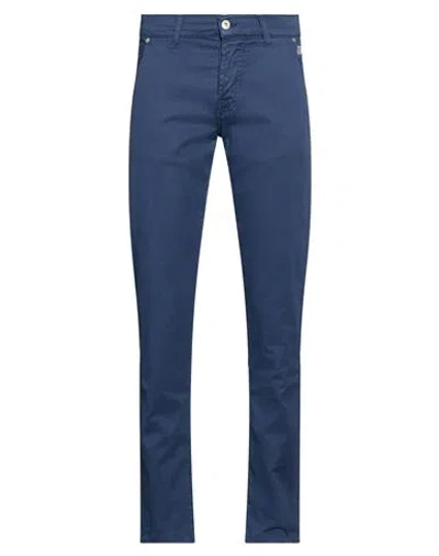 Roy Rogers Roÿ Roger's Man Pants Blue Size 28 Cotton, Lyocell, Elastane