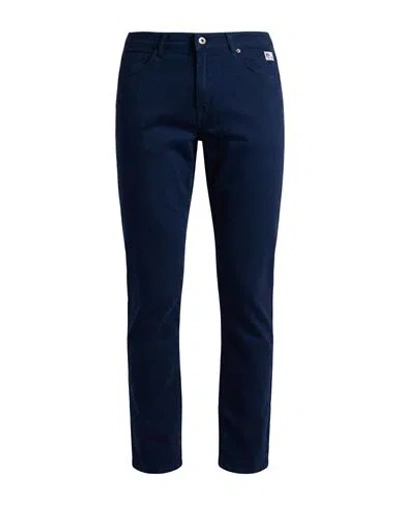 Roy Rogers Roÿ Roger's Man Pants Blue Size 36 Cotton, Lyocell, Elastane