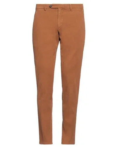 Roy Rogers Roÿ Roger's Man Pants Camel Size 30 Cotton, Elastane In Brown