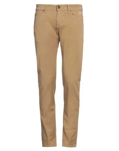 Roy Rogers Roÿ Roger's Man Pants Camel Size 31 Cotton, Elastane In Brown