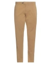 Roy Rogers Roÿ Roger's Man Pants Camel Size 40 Cotton, Elastane In Beige