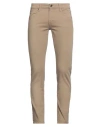 Roy Rogers Roÿ Roger's Man Pants Camel Size 33 Cotton, Elastane In Beige
