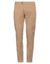 Roy Rogers Roÿ Roger's Man Pants Camel Size 35 Cotton, Elastane In Beige