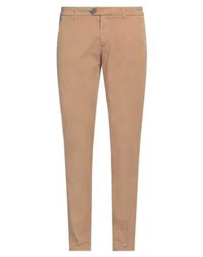 Roy Rogers Roÿ Roger's Man Pants Camel Size 34 Cotton, Elastane In Beige