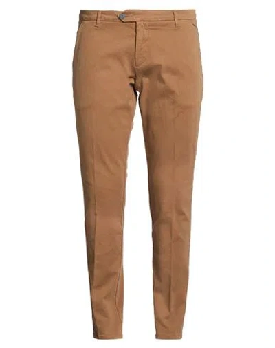 Roy Rogers Roÿ Roger's Man Pants Camel Size 38 Cotton, Elastane In Beige