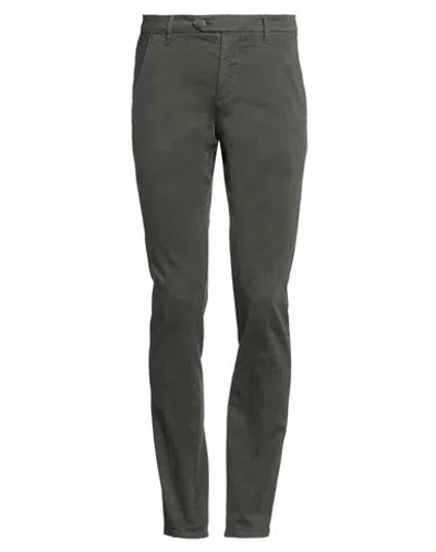 Roy Rogers Roÿ Roger's Man Pants Dark Green Size 30 Cotton, Elastane