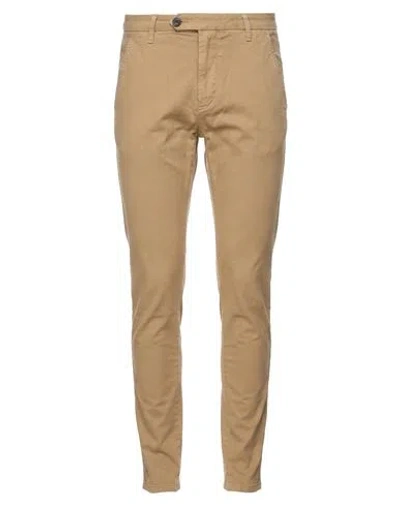 Roy Rogers Roÿ Roger's Man Pants Khaki Size 31 Cotton, Elastane In Beige