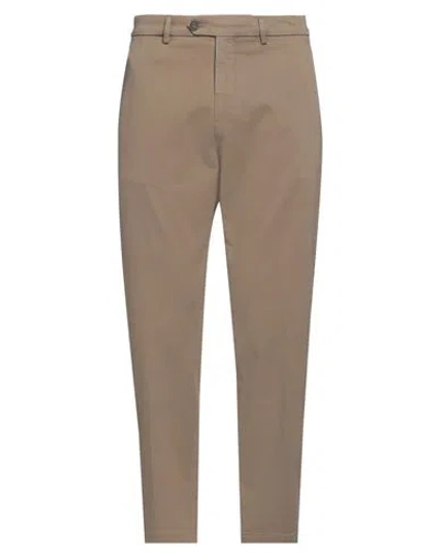 Roy Rogers Roÿ Roger's Man Pants Khaki Size 33 Cotton, Rubber In Sand