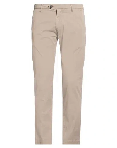 Roy Rogers Roÿ Roger's Man Pants Khaki Size 35 Cotton, Elastane In Neutral