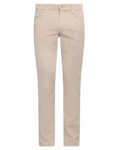 Roy Rogers Roÿ Roger's Man Pants Light Grey Size 30 Cotton, Lyocell, Elastane In Neutral
