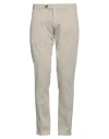 Roy Rogers Roÿ Roger's Man Pants Light Grey Size 33 Cotton, Elastane In Grey