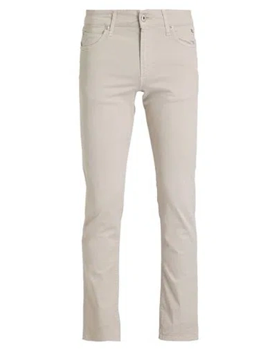 Roy Rogers Roÿ Roger's Man Pants Light Grey Size 32 Cotton, Elastane In Grey