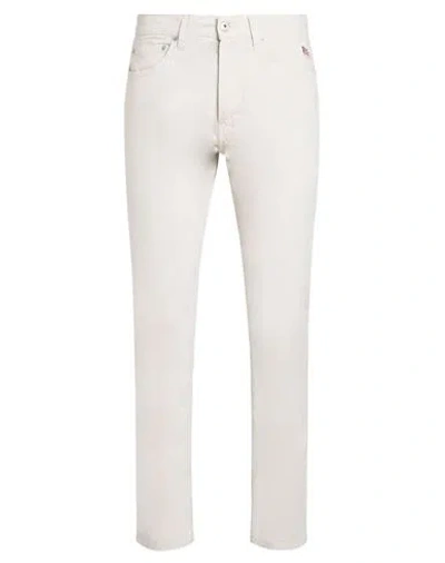 Roy Rogers Roÿ Roger's Man Pants Light Grey Size 32 Cotton, Rubber