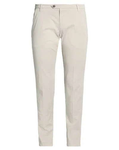 Roy Rogers Roÿ Roger's Man Pants Light Grey Size 33 Cotton, Elastane In Gray