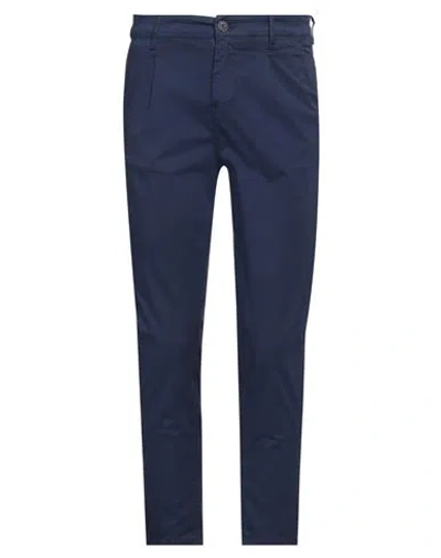 Roy Rogers Roÿ Roger's Man Pants Midnight Blue Size 30 Cotton, Elastane In Gold