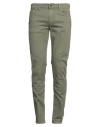 Roy Rogers Roÿ Roger's Man Pants Military Green Size 34 Cotton, Lyocell, Elastane In Green