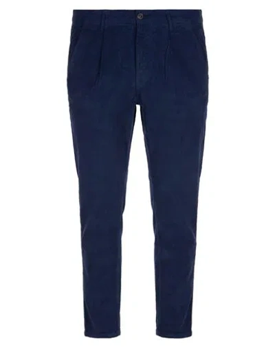 Roy Rogers Roÿ Roger's Man Pants Navy Size 29 Cotton, Elastane In Blue