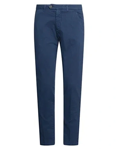 Roy Rogers Roÿ Roger's Man Pants Navy Size 30 Cotton, Elastane In Blue