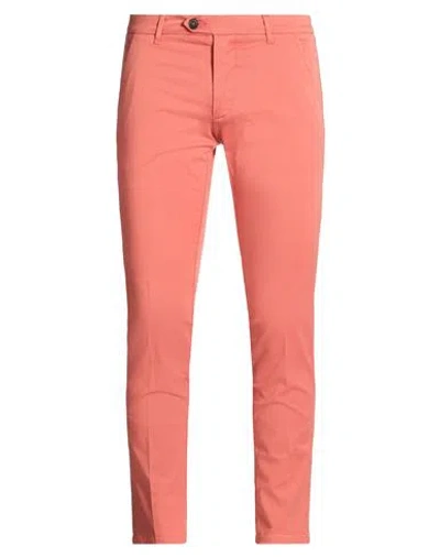 Roy Rogers Roÿ Roger's Man Pants Salmon Pink Size 32 Cotton, Elastane